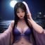 银河娱乐城用户夜行者Mia头像，女性，时尚风格